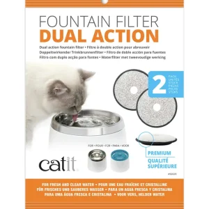 Mega-Angebot catit Fresh & Clear Premium Doppelfunktions-Ersatzfilter (2 Stück)